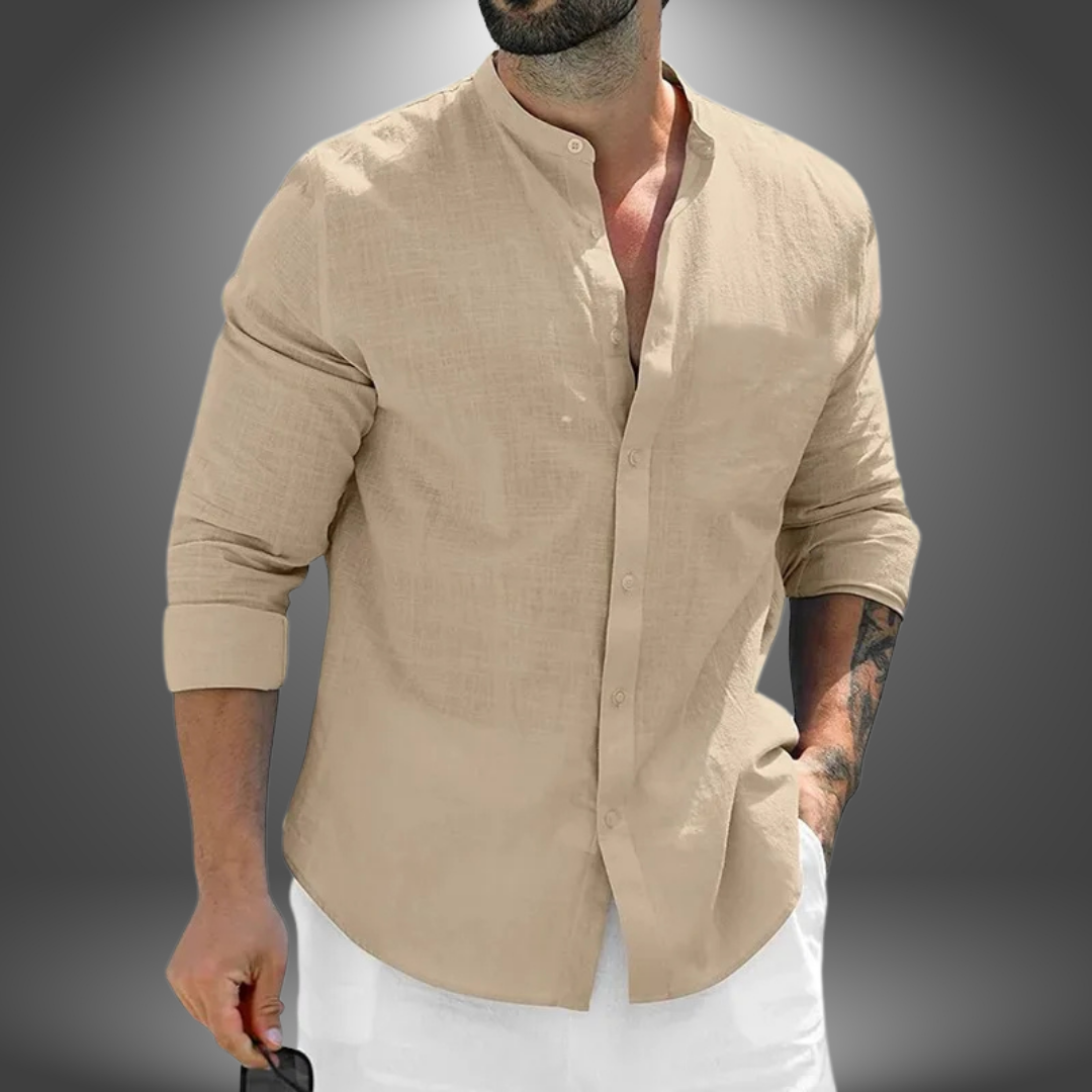 Venezia Raffinata™ | Camicia Artigianale a Maniche Lunghe