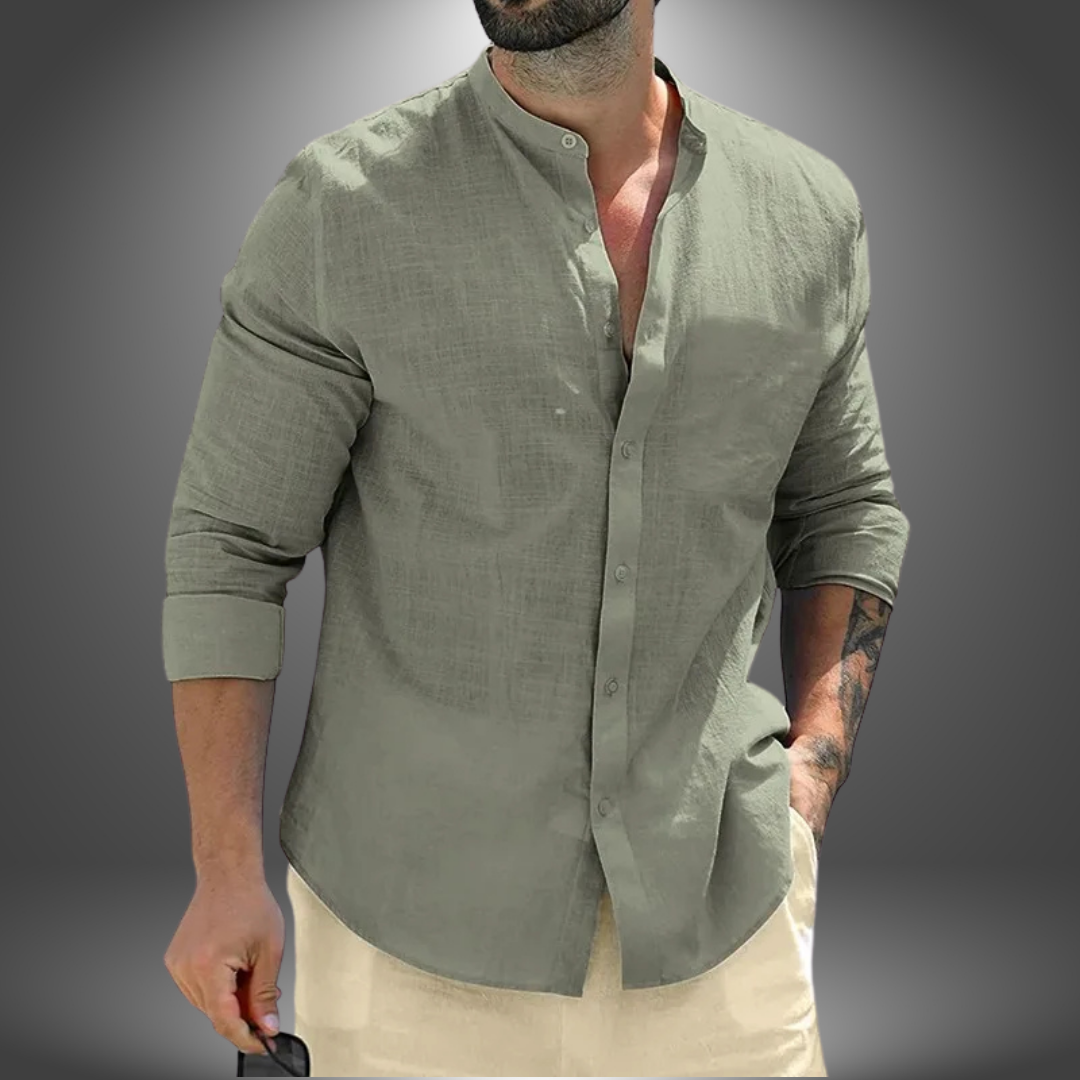 Venezia Raffinata™ | Camicia Artigianale a Maniche Lunghe