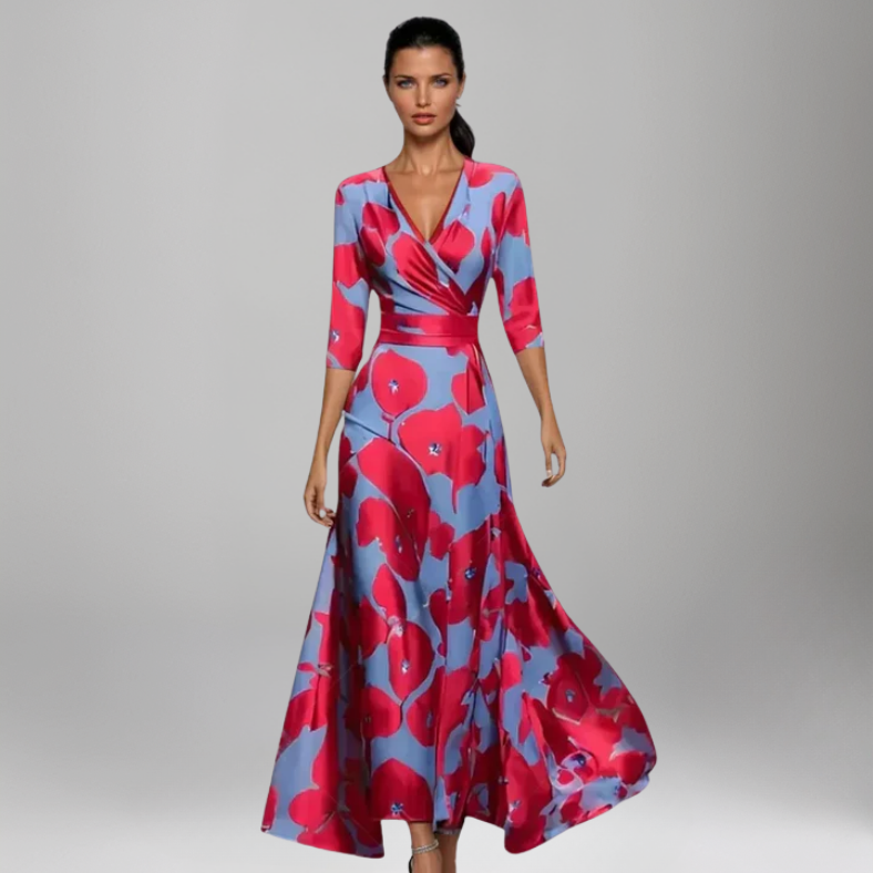 Ella™ | Vestito Maxidress Avvolgente