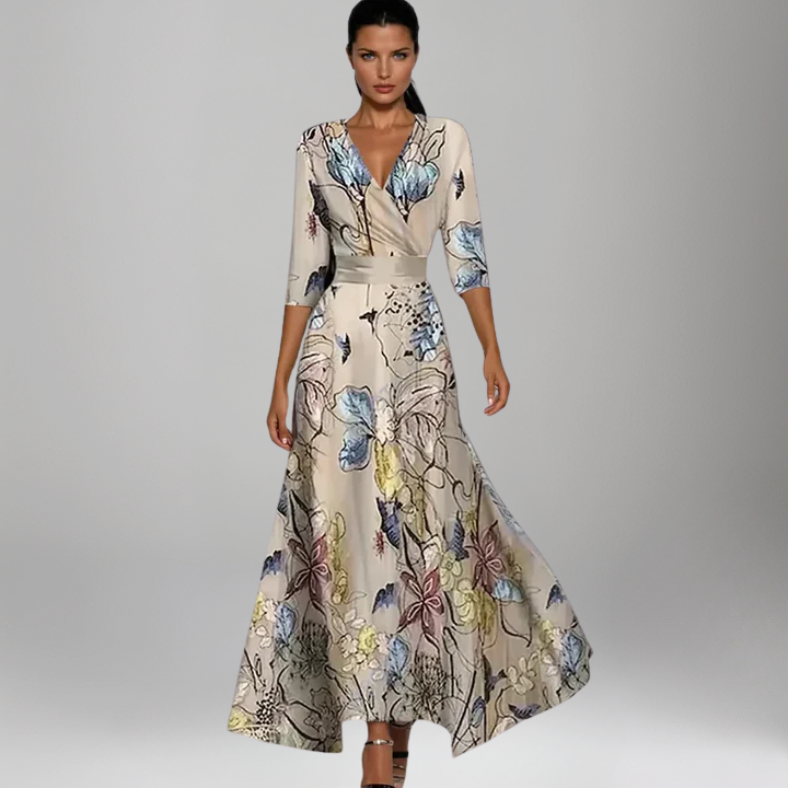 Ella™ | Vestito Maxidress Avvolgente