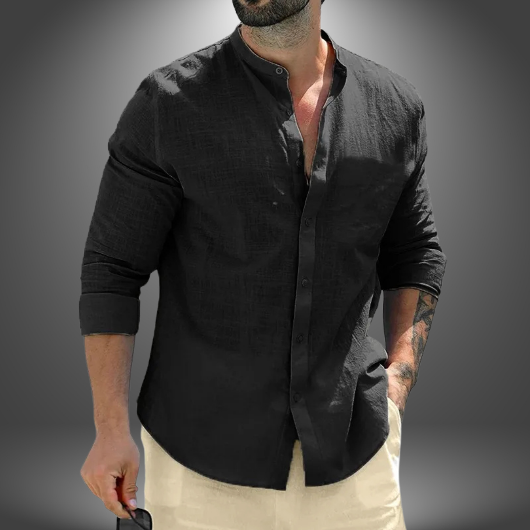 Venezia Raffinata™ | Camicia Artigianale a Maniche Lunghe