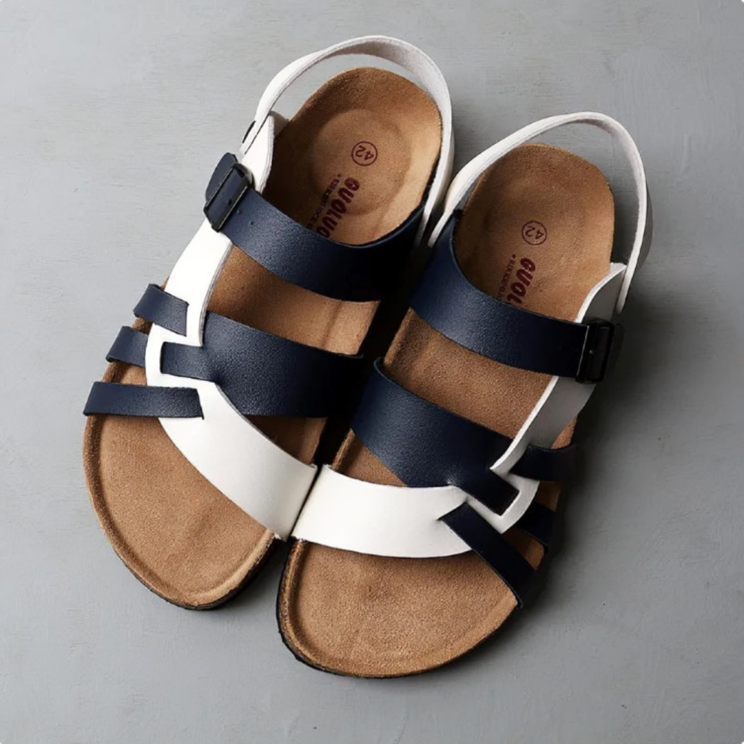 Ottilie™ | Sandali Classici in Pelle con Comfort Ortopedico