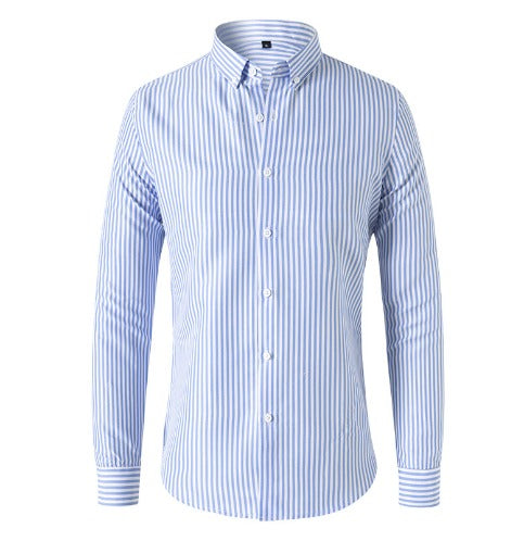 Lorenzo™ | Camicia a righe elegante e versatile in materiali premium