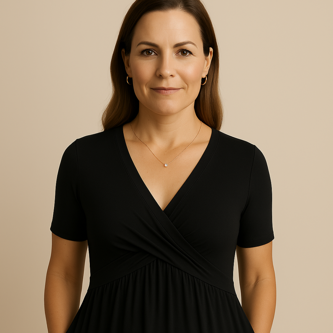 Corazon™ | Abito Midi con Scollatura a V