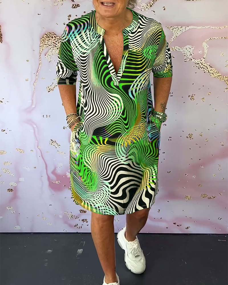 Sonya™ | Leggero Abito Camicia con Cintura