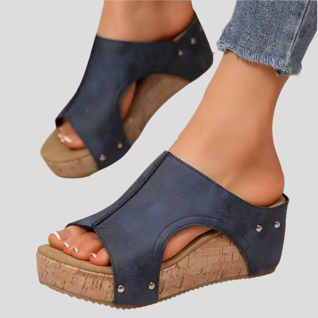 Amelia™ | Sandali Eleganti con Tacco e Comfort Ortopedico