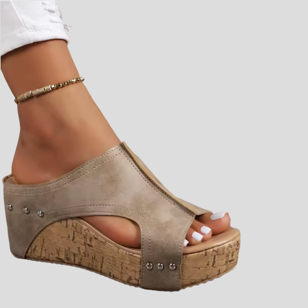 Amelia™ | Sandali Eleganti con Tacco e Comfort Ortopedico