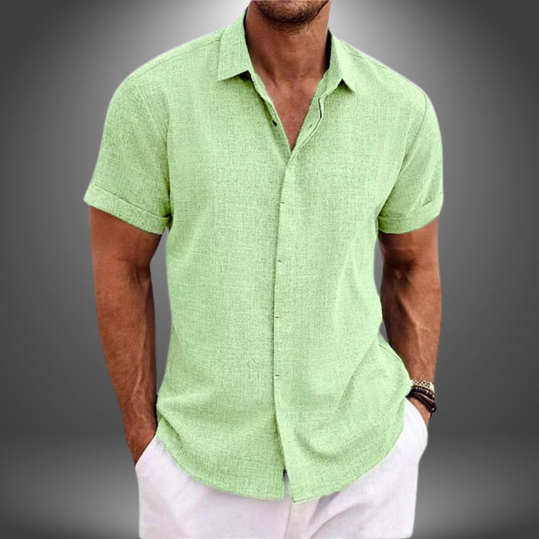 Venezia Raffinata™ | Camicia a Maniche Corte da Uomo