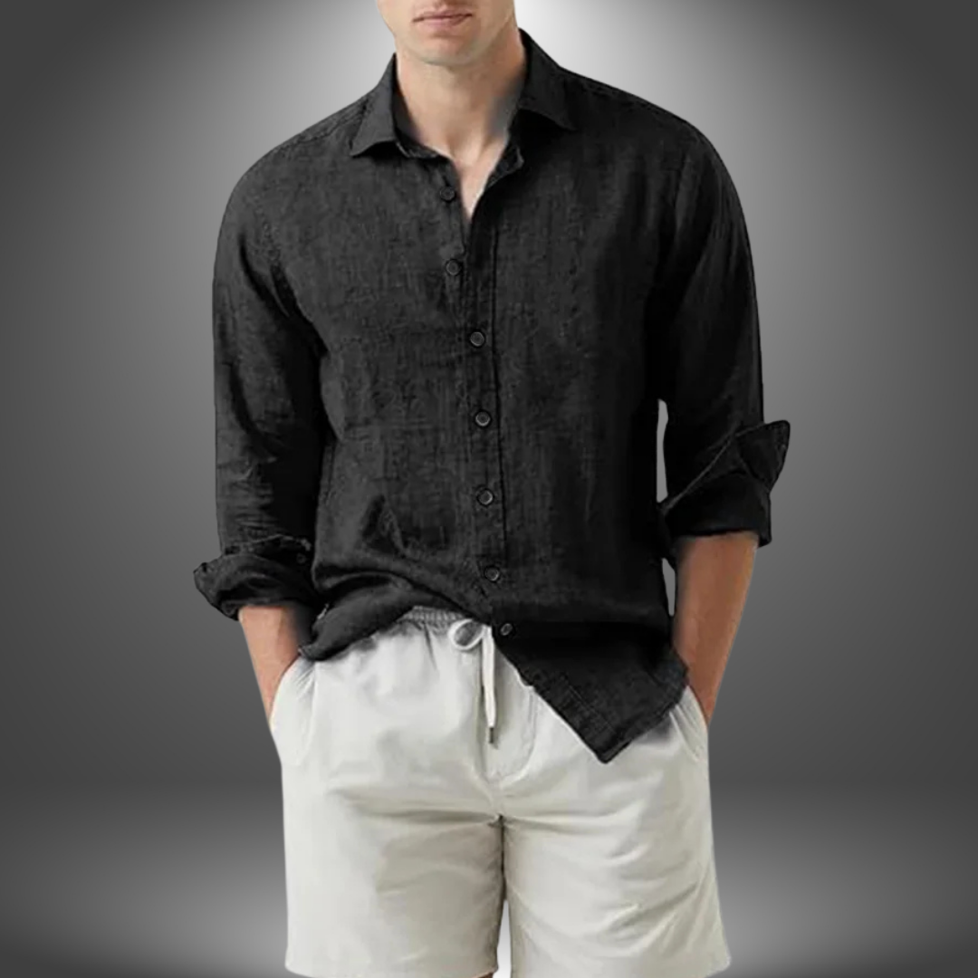 Venezia Raffinata™ | Camicia Artigianale in Cotone e Lino