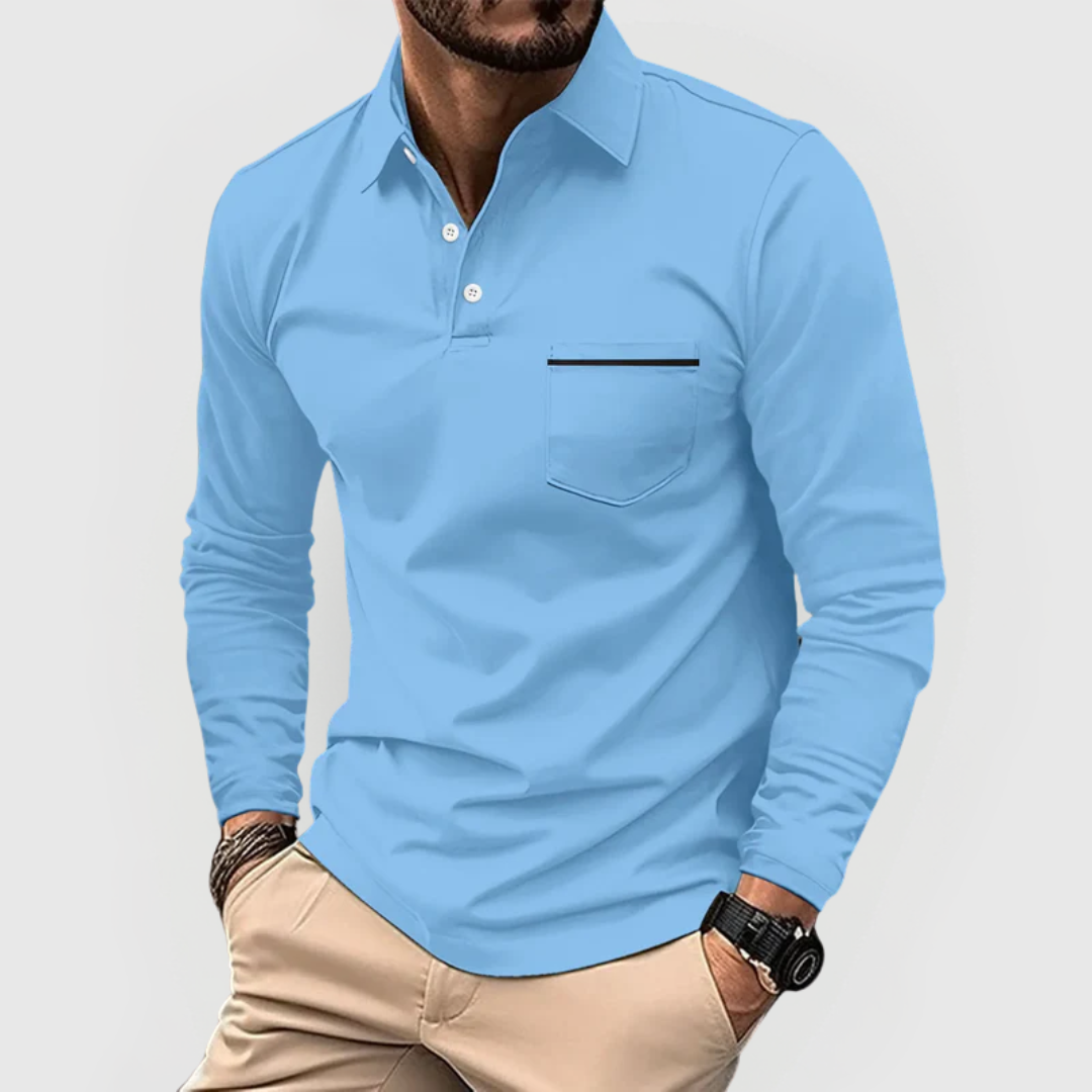 Raffaele™ | Polo elegante e comoda con taschino pratico