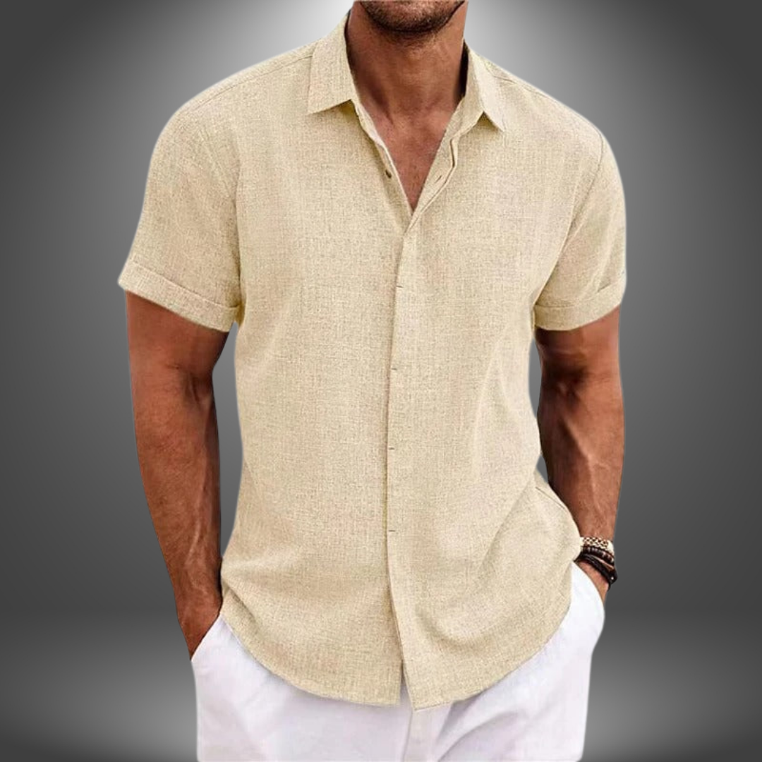 Venezia Raffinata™ | Camicia a Maniche Corte da Uomo