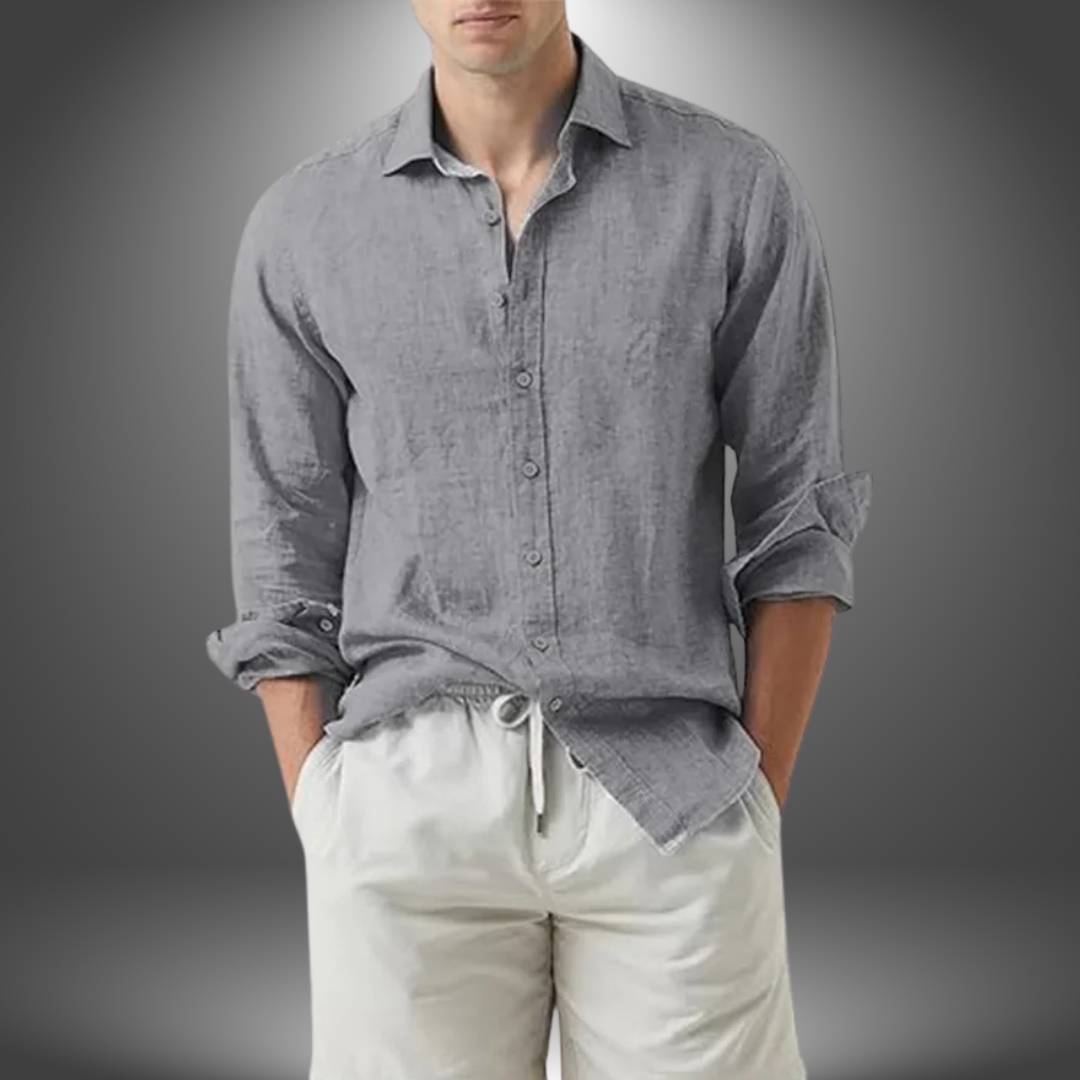 Venezia Raffinata™ | Camicia Artigianale in Cotone e Lino