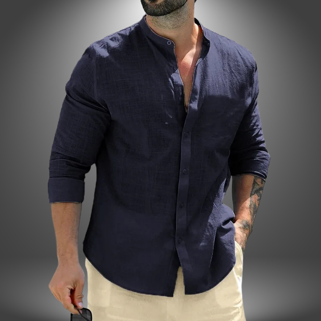 Venezia Raffinata™ | Camicia Artigianale a Maniche Lunghe