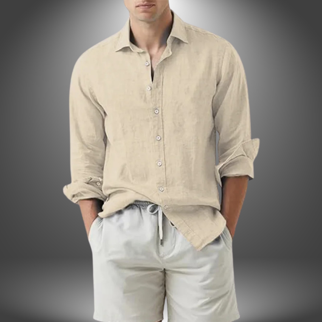 Venezia Raffinata™ | Camicia Artigianale in Cotone e Lino