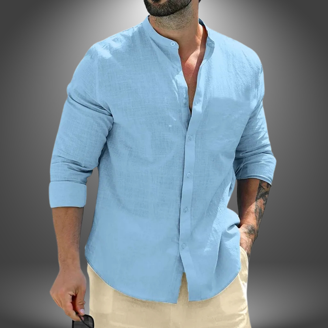 Venezia Raffinata™ | Camicia Artigianale a Maniche Lunghe