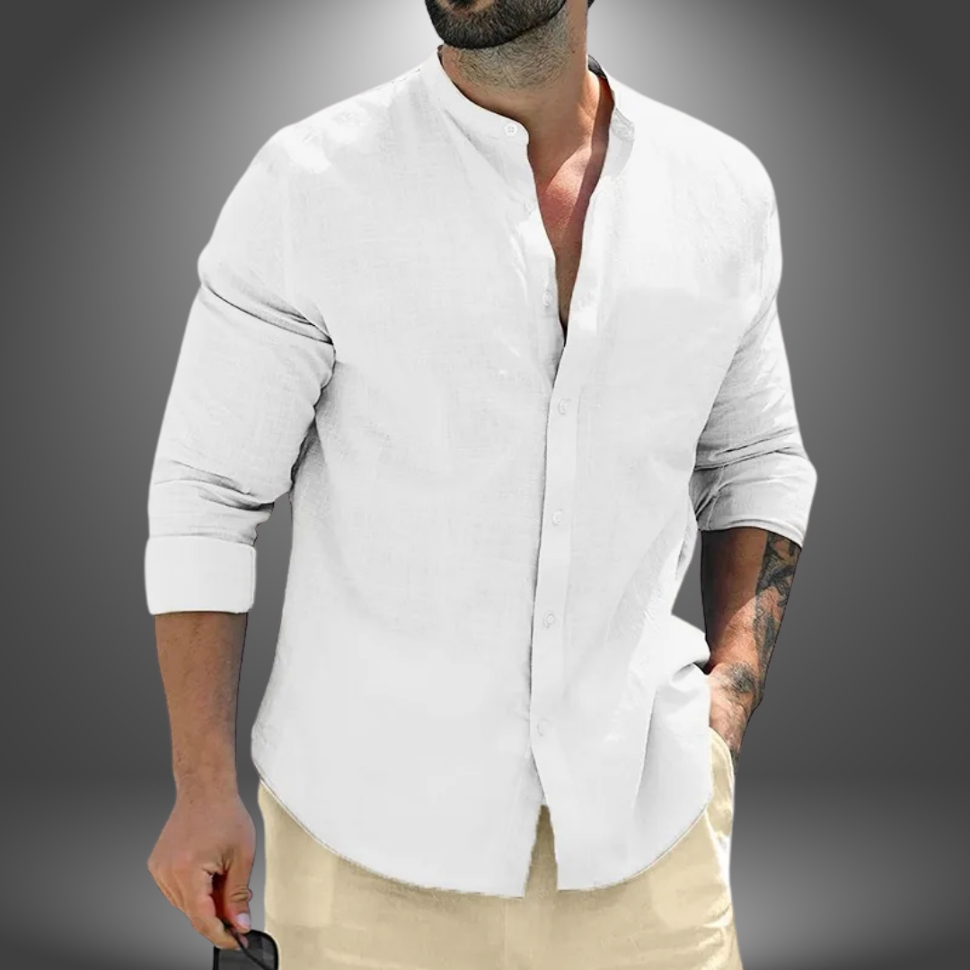 Venezia Raffinata™ | Camicia Artigianale a Maniche Lunghe