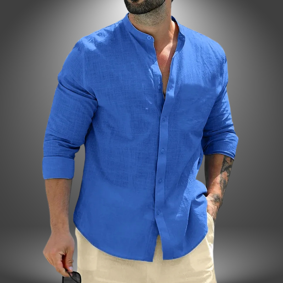 Venezia Raffinata™ | Camicia Artigianale a Maniche Lunghe