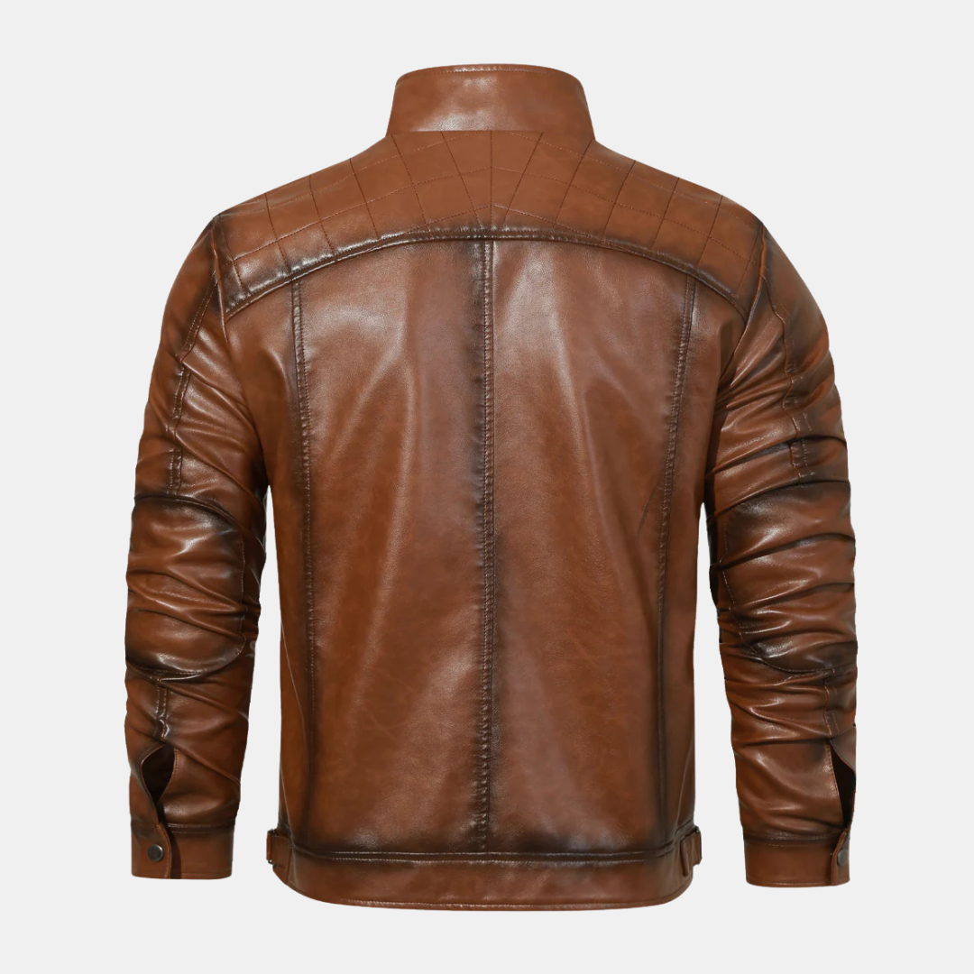 Roadster™ | Giacca in pelle impermeabile