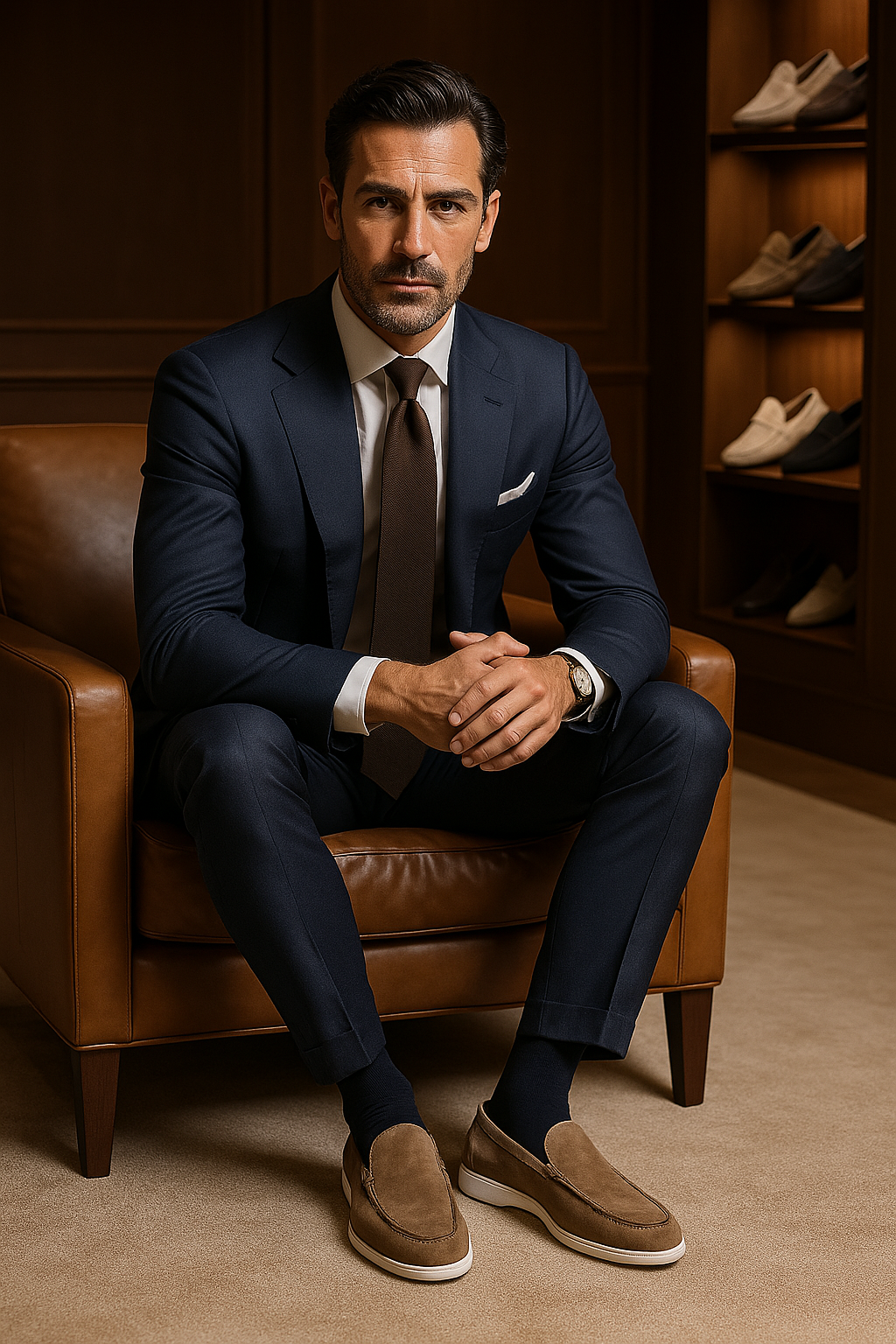 Giovanni™ – Mocassini Eleganti in Suède