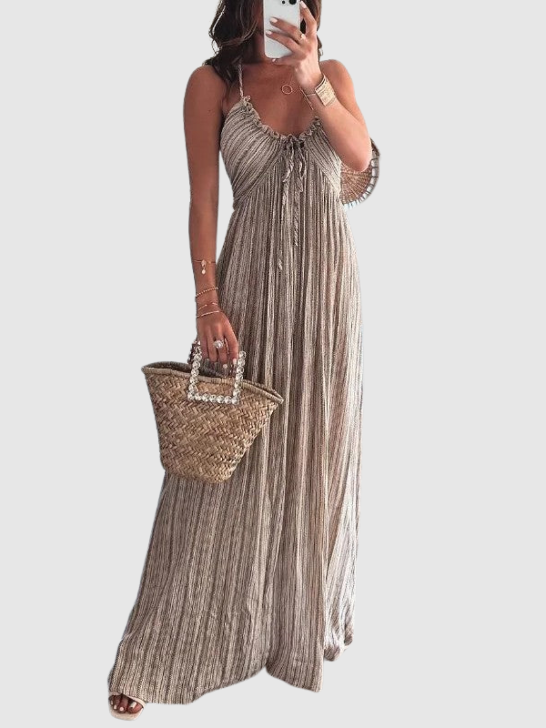 Regina™ | Abito estivo in lino premium