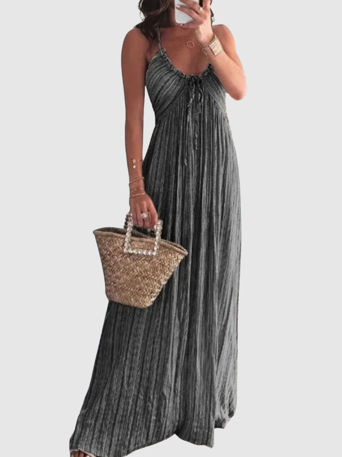 Regina™ | Abito estivo in lino premium