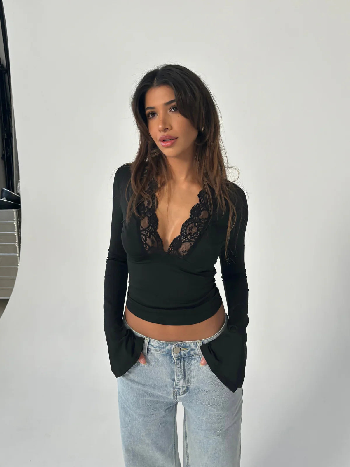 Sofia™ | Top in Pizzo Elegante