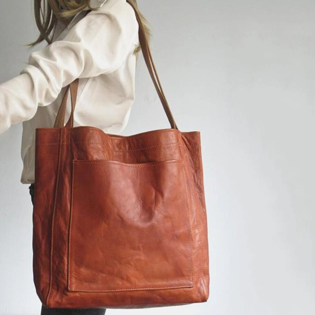 Borsa tote in pelle