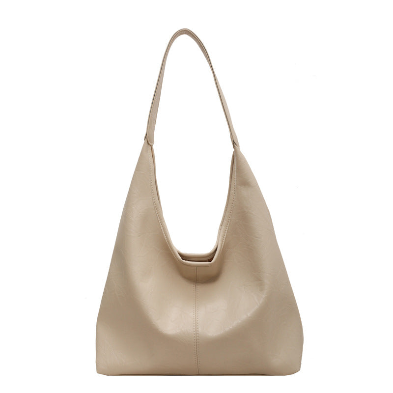 Borsa Hobo in pelle invecchiata