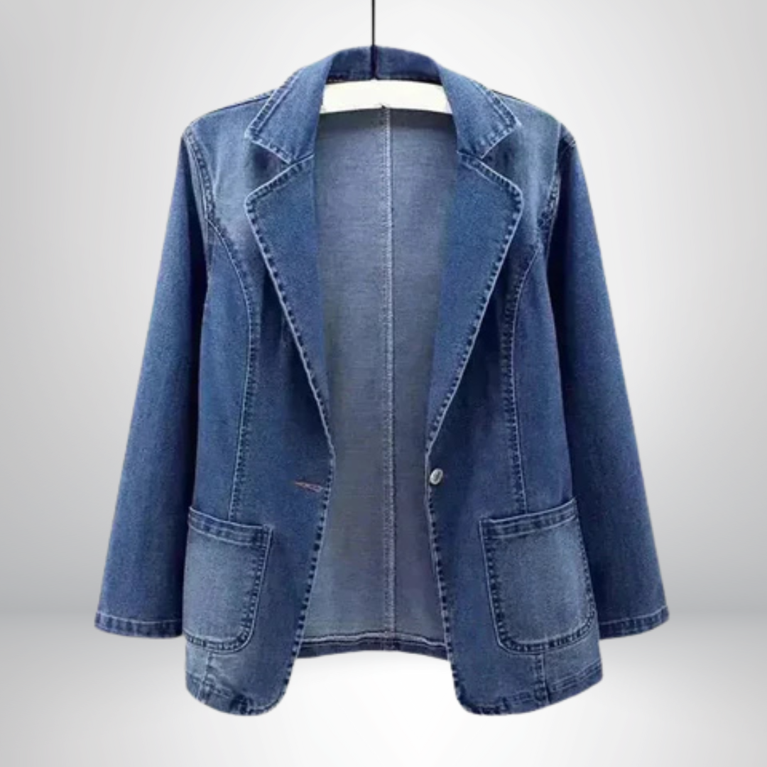 Sofia™ | Blazer Elegante in Denim