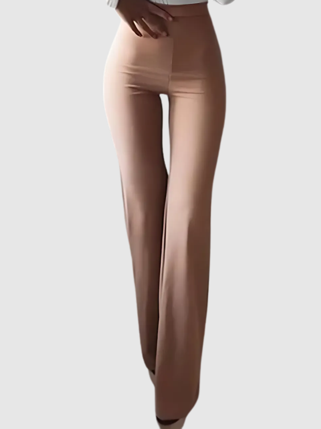Valentina™ | Pantaloni a zampa in tessuto premium