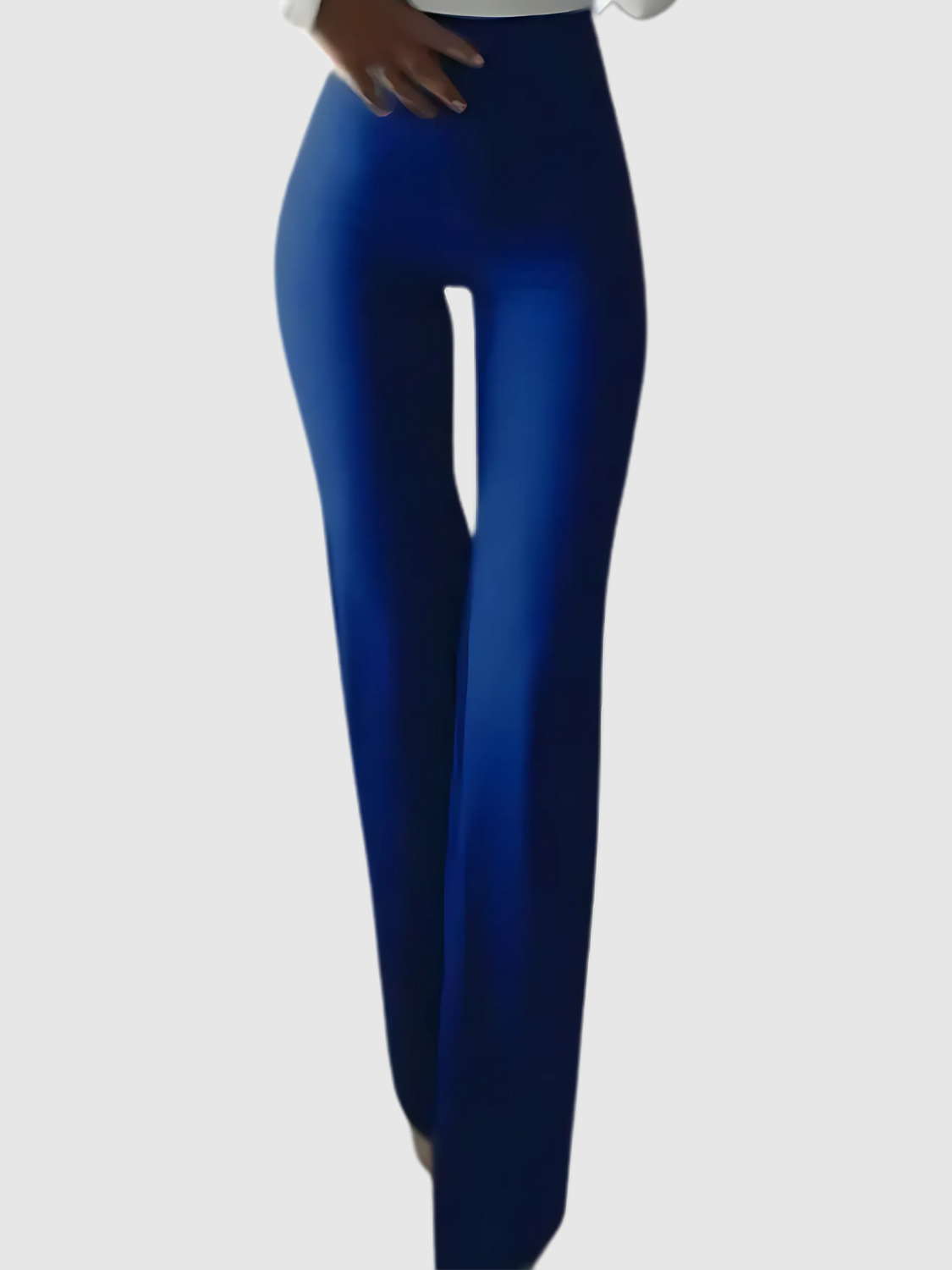 Valentina™ | Pantaloni a zampa in tessuto premium