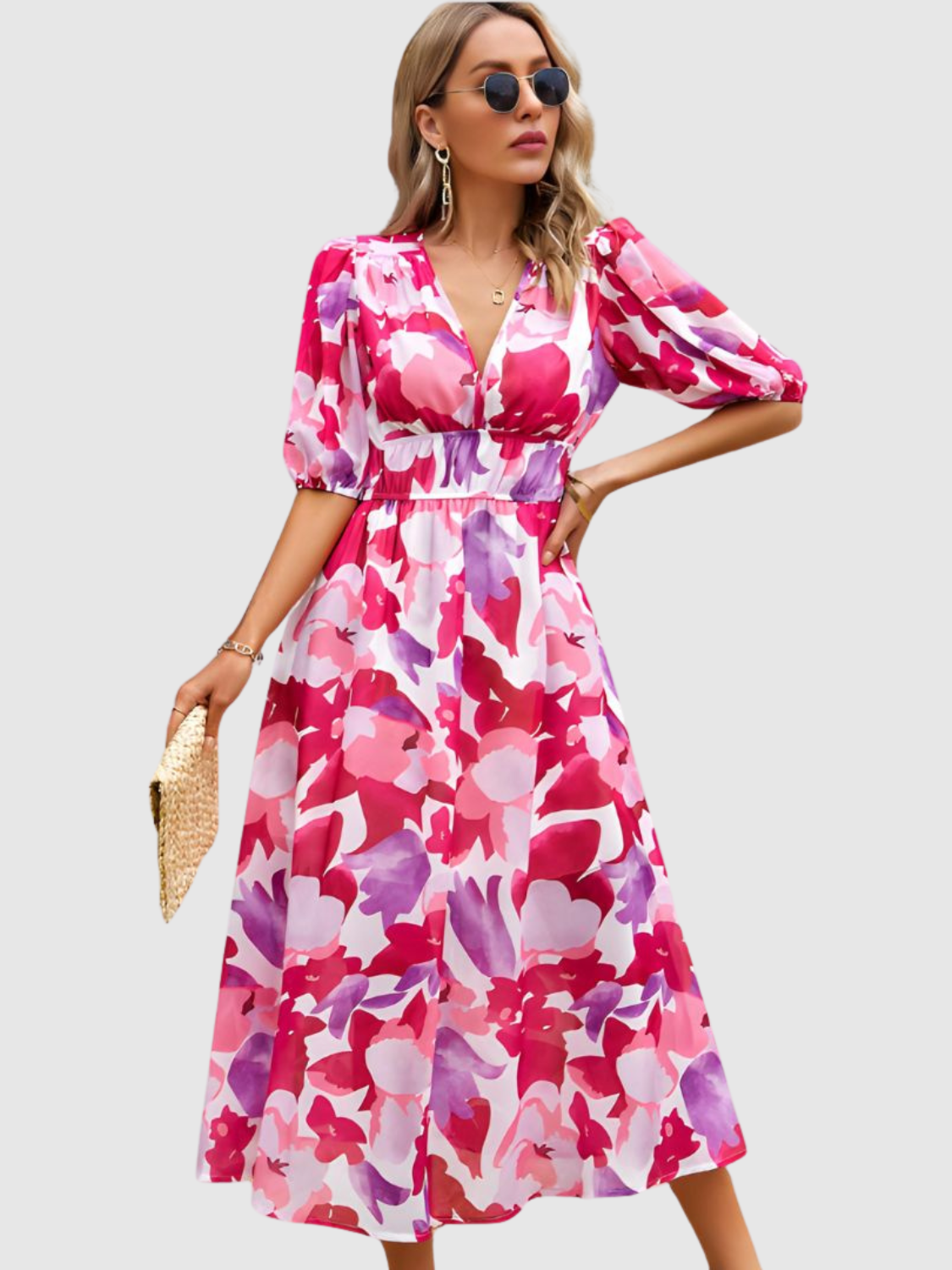 Diana™ | Abito geometrico chic