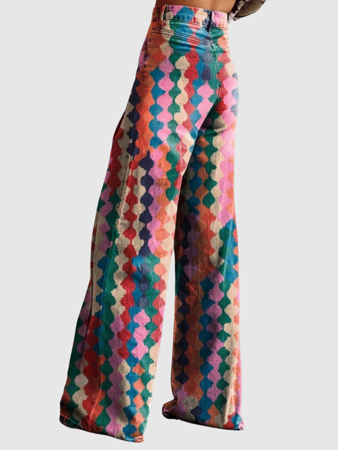 Rebecca™ | Pantaloni vintage a strisce