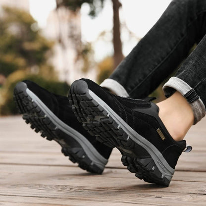 Scarpe scamosciate da esterno