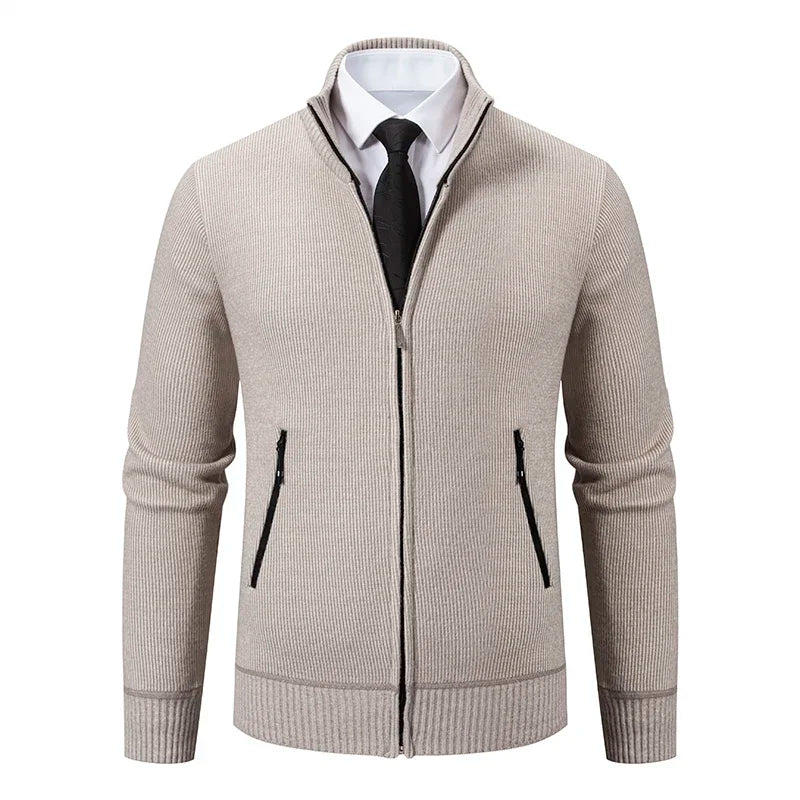 Venezia Raffinata™ | Cardigan con Zip per Uomo