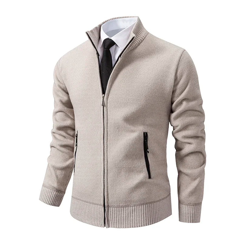 Venezia Raffinata™ | Cardigan con Zip per Uomo