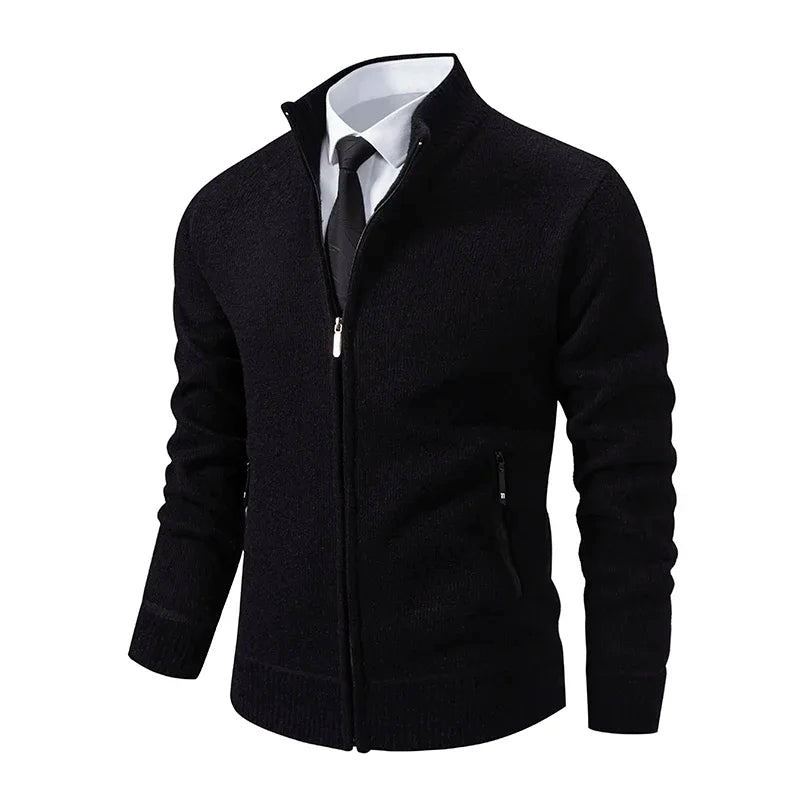 Venezia Raffinata™ | Cardigan con Zip per Uomo