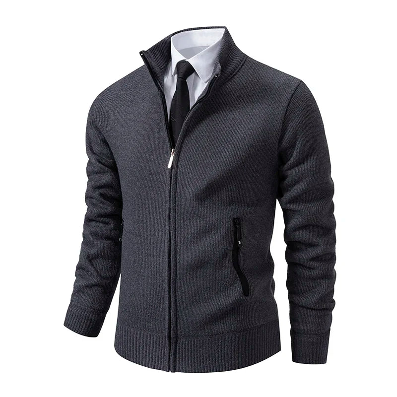 Venezia Raffinata™ | Cardigan con Zip per Uomo