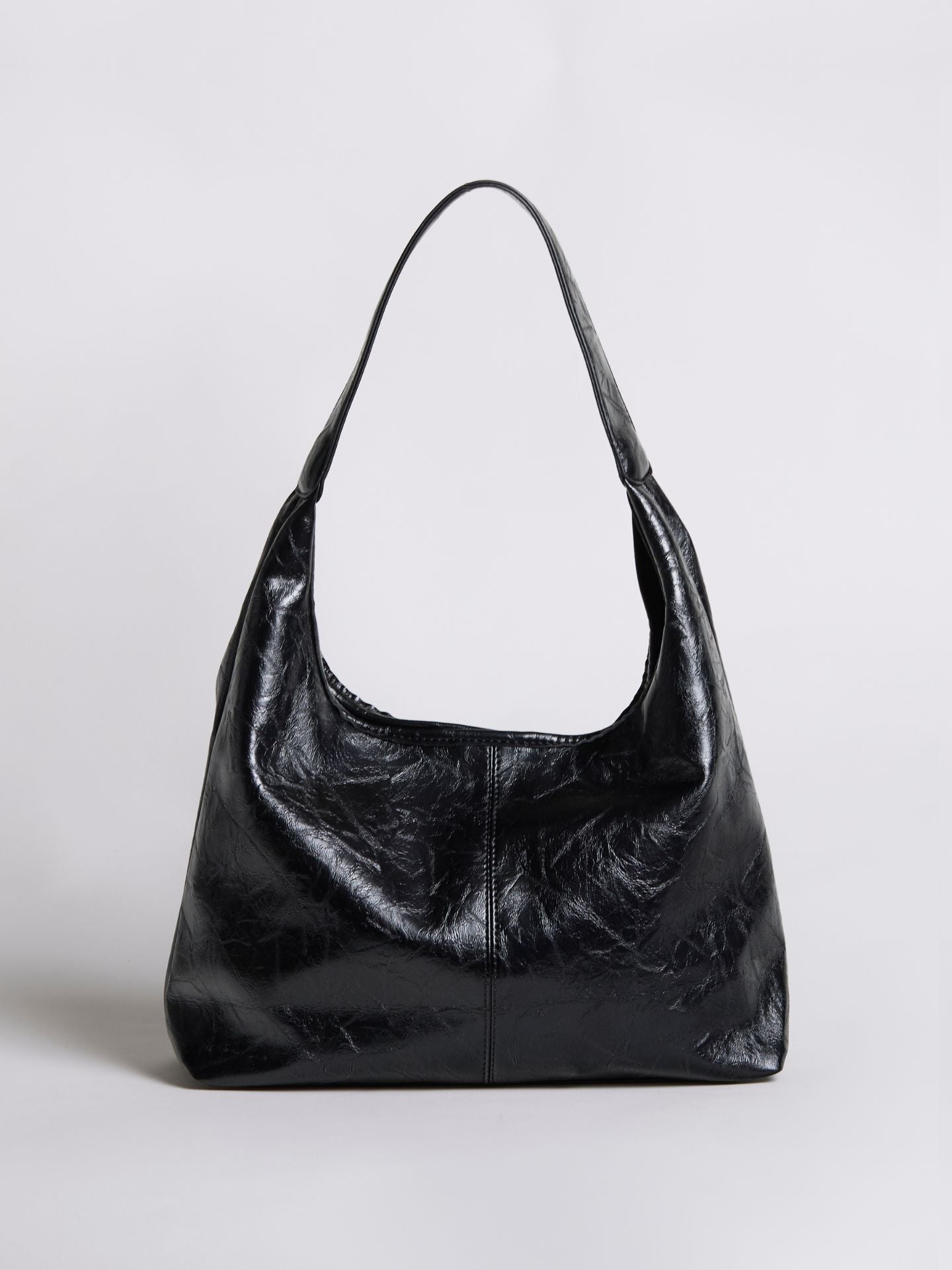 Borsa Hobo in pelle invecchiata