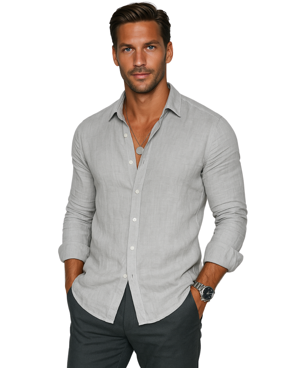 Matteo™ | Camicia in cotone traspirante per uno stile elegante