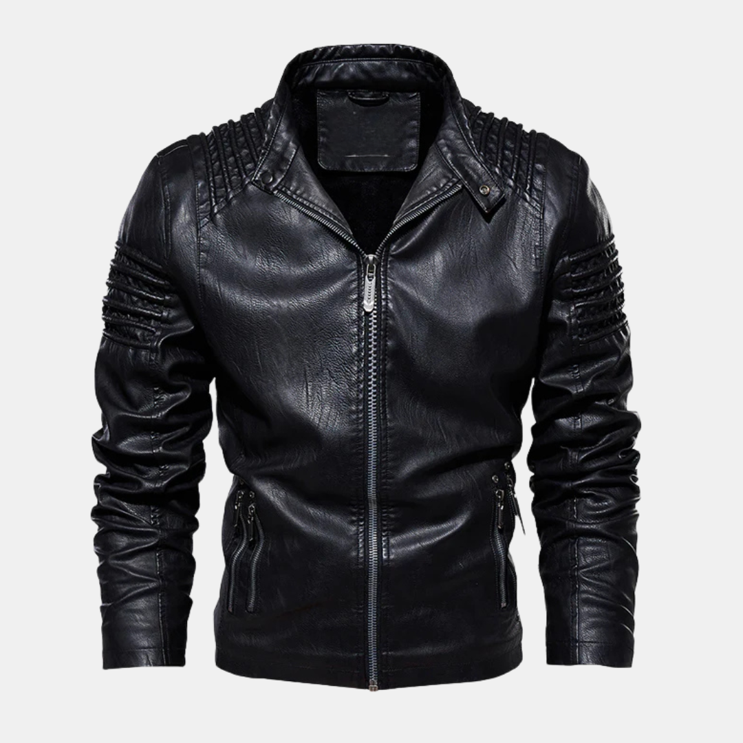 Kingdom™ | Giacca in Pelle a coste