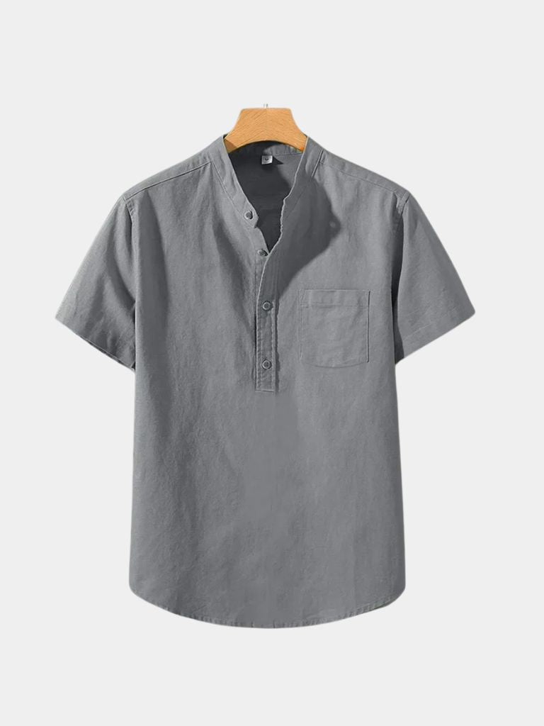 Marcello™ | Camicia Estiva in Cotone e Lino