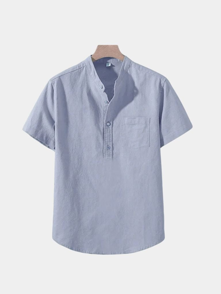 Marcello™ | Camicia Estiva in Cotone e Lino