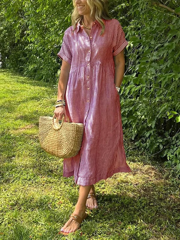 CASSIE | ABITO STRIATO ELEGANTE