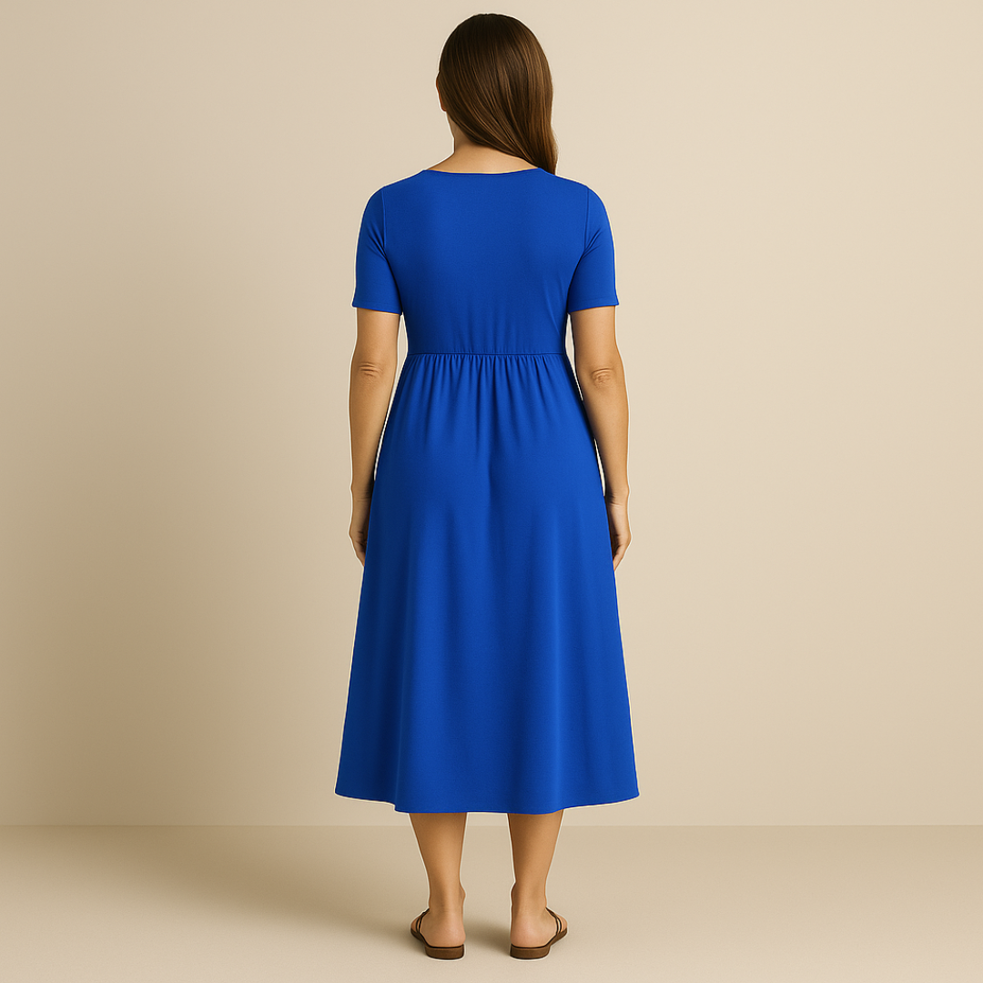 Corazon™ | Abito Midi con Scollatura a V