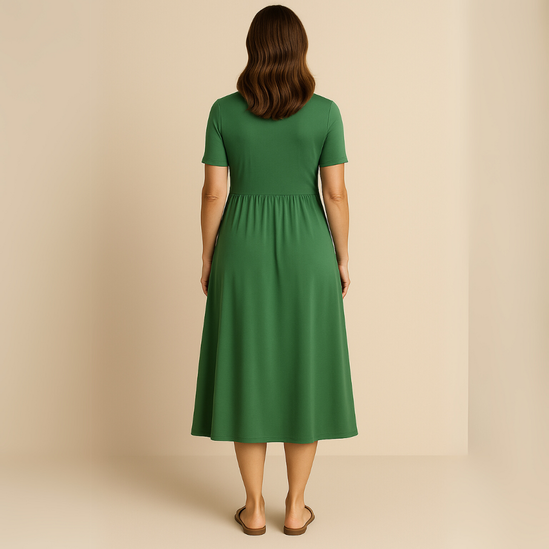 Corazon™ | Abito Midi con Scollatura a V