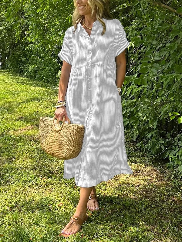 CASSIE | ABITO STRIATO ELEGANTE