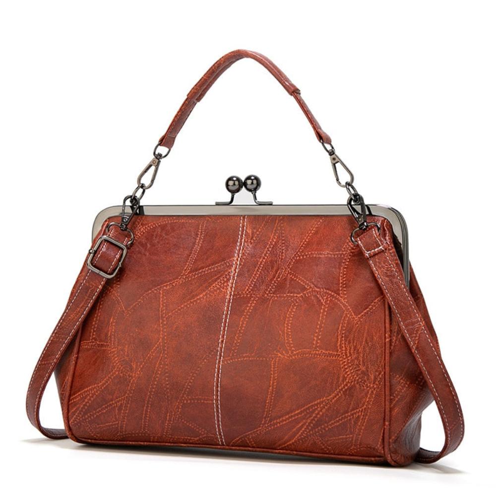 Mila | Borsa a tracolla vintage con chiusura a pattina