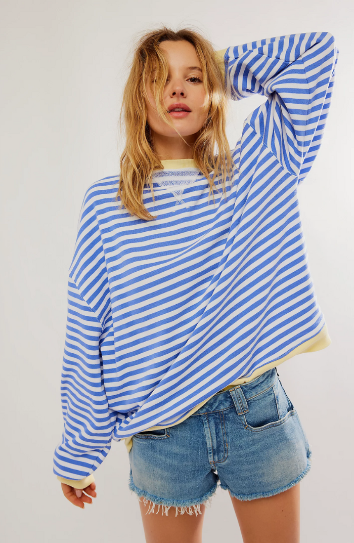 Alessia | Maglione Oversize Striato