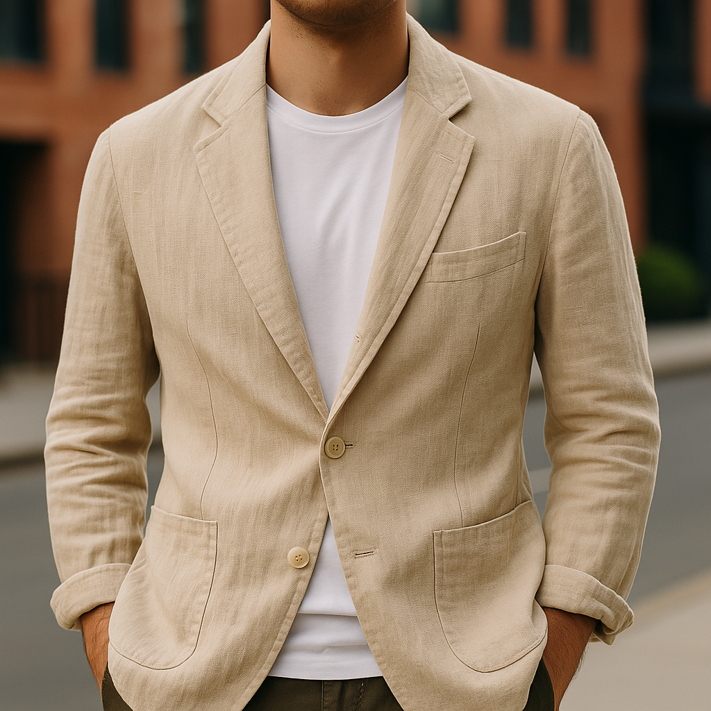 Lorenzo™ | Comodo blazer in cotone